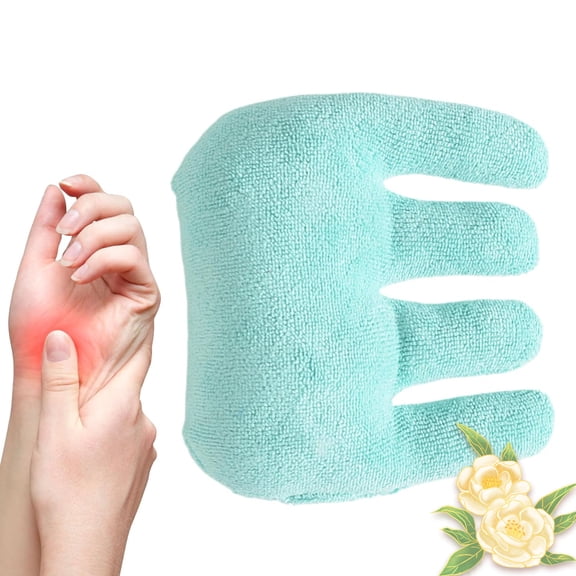 Finger Positioning Cushion - Support Pad for Hand Rehabilitation Exercise | Gentle Fabric with Built In Separators, Aid for Motion Training Flexibility Alignment Grip Strength and Post