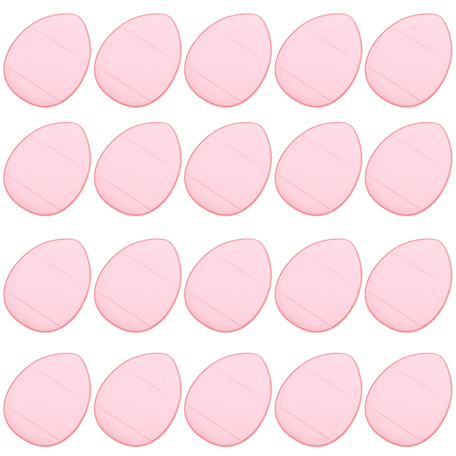 Finger Puff Makeup Foundation Sponge Cosmetic Puffs 20 Pcs Wet and Dry