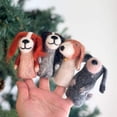 thumbnail image 1 of Finger Puppet - Assorted Dogs (4PCs), 1 of 2