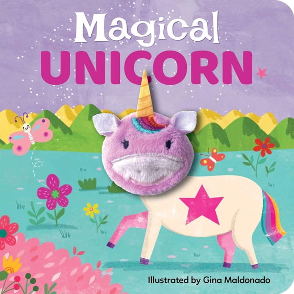 Finger Puppet Book - Magical Unicorn Puppet as She Uses Her Magical Power to Help Others