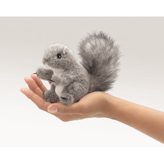 Folkmanis Mini Gray Squirrel