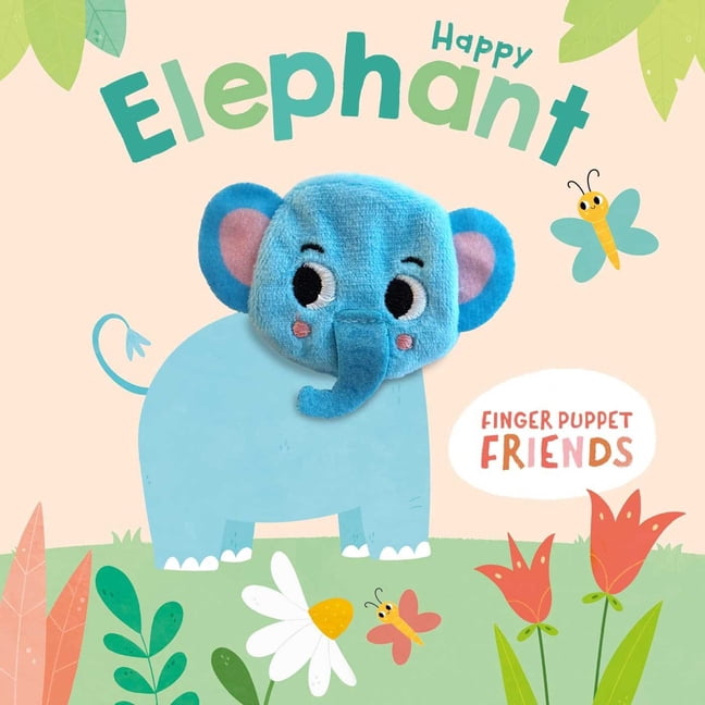 Finger Puppet Friends Finger Puppet Friends - Happy Elephant, (Board Book)