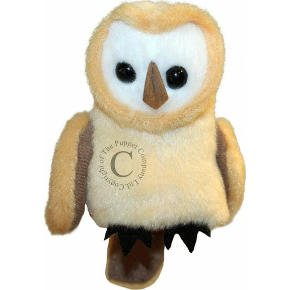 Finger Puppet - Owl (Barn) New Soft Doll Plush PC002141