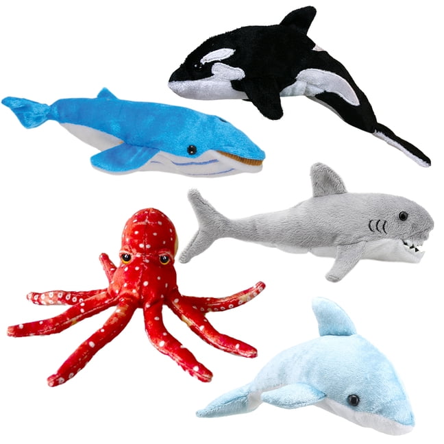 Finger Puppets Sealife Set of 5 Finger Puppets: Finger Puppets Sealife Set of 5, (Hardcover)