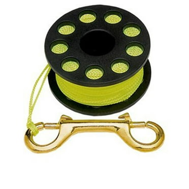 Finger Reel Brass Clip Spool Scuba Water Diving