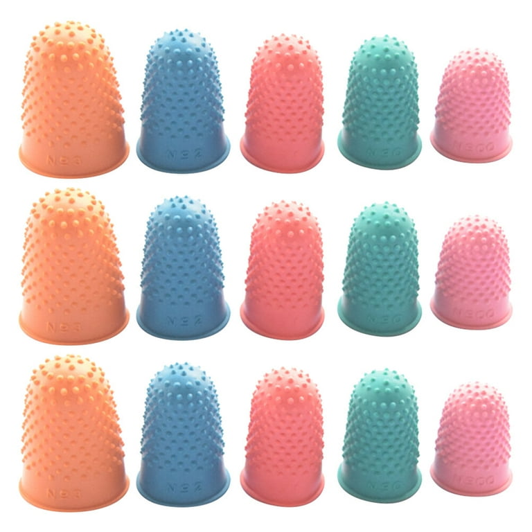 Rubber Finger Tips Silicone Finger Protectors Thimble Finger Cover