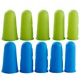 thumbnail image 1 of DEEPCRAFF Finger Tip Guard Anti-Scalding Finger Cover Assorted Color 10Pcs, 1 of 5