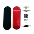 thumbnail image 1 of Finger Skateboard Board Width 32mm Professional Maple Fingertip Skateboard Double Rocker Mini Skateboard Red, 1 of 8