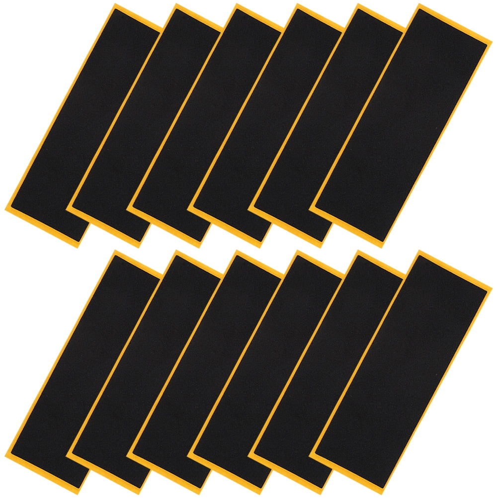 Finger Skateboard Stickers 12 Pcs Nonslip Fingerboard Grip Tape Foam