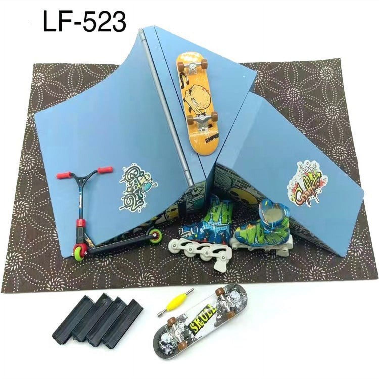 Finger Skateboards, Wheels Skate Toy Set including Fingerboard