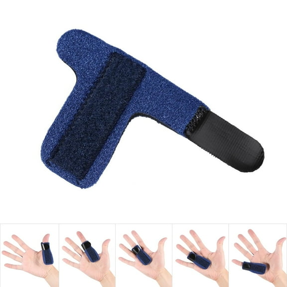 Finger Splint, Blue, Adjustable