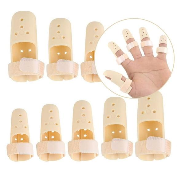 Finger Splint Support Joint Arthritis Corrector Pedicure Finger Brace Protector Straightener Splint Posture Correction 5PCS