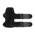 thumbnail image 1 of Finger Splint,Trigger Finger Splint with Belt-in Aluminum Splint & Adjustment Tape Stick,Finger Brace to Recovery,Sports Injury,Finger Broken,Strained,Sprained,for Thumb,Index,Midd(Black), 1 of 9
