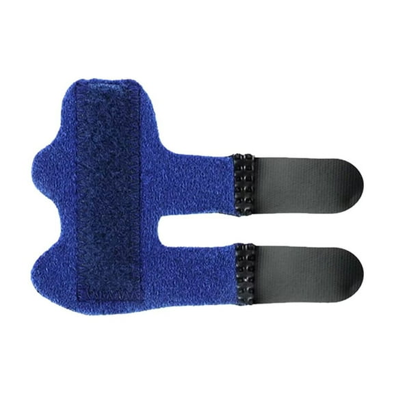 Finger Splint,Trigger Finger Splint with Belt-in Aluminum Splint & Adjustment Tape Stick,Finger Brace to Recovery,Sports Injury,Finger Broken,Strained,Sprained,for Thumb,Index,Midd(Blue)