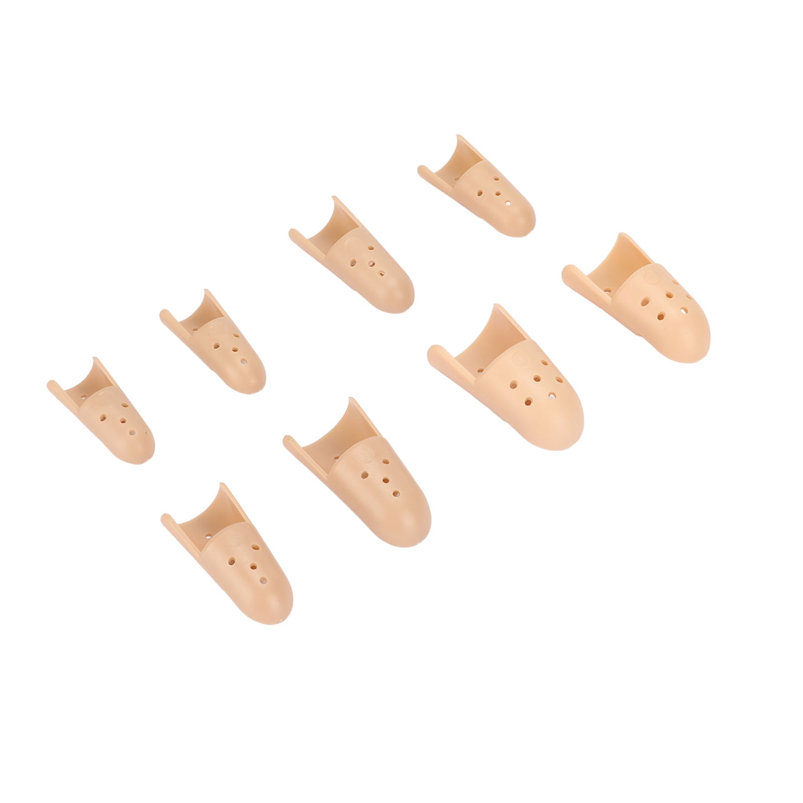 Finger Splints, Different Sizes Skin Color Fingers Straightening