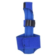 Finger Splints - left and right adjustable hand rests - for finger injuries-blue