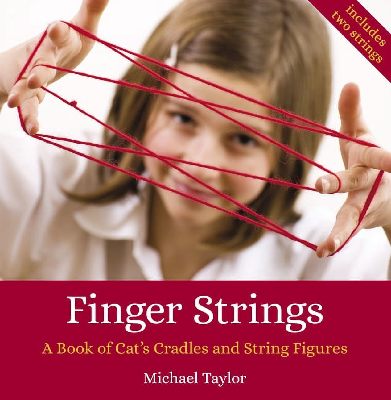 String Figure Book Finger Strings: A Book of Cat's Cradles and String Figures, (Spiral ...
