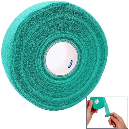 Waymil Finger Safety Self Adhesive Tape, 3/4" x 90 Feet, Green Roll