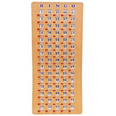 Finger Tip Bingo Masterboard - Stitched - 6 3/4 inches by 14 3/4 inches