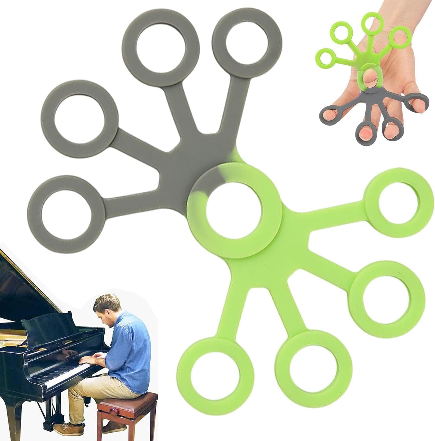 Finger Trainer Grip Strength Trainer Hand Grips for Strength