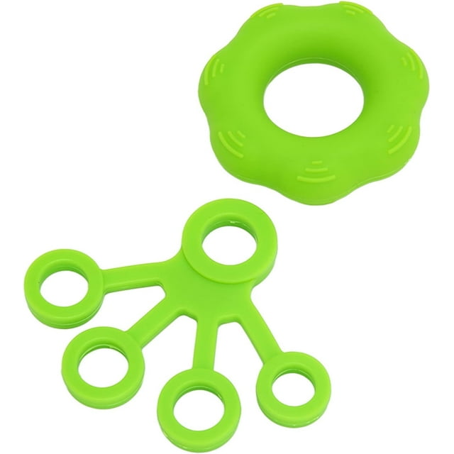Finger Trainer Set, Slip Resistant Flexible Finger Exerciser Hand Grip