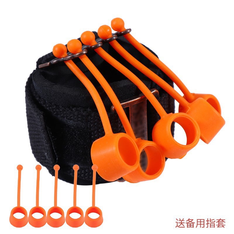 Finger flexion and extension trainer silicone finger extension force ...