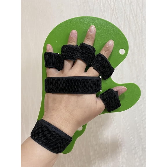 Finger separation board, stroke hemiplegia, palm spasm, five finger separation correction device, finger rehabilitation training, fixation device, finger recovery
