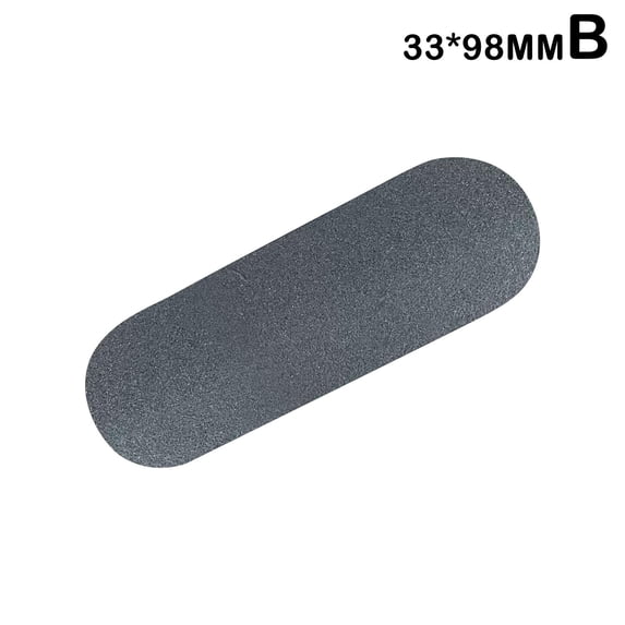 Fingerboard Deck Grip Tape Uncut Black Stickers 110X38mm FoN0 Skateboard P2X3
