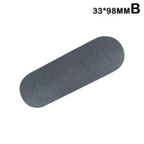 Fingerboard Deck Grip Tape Uncut Black Stickers 110X38mm Foam Skateboard T7L1