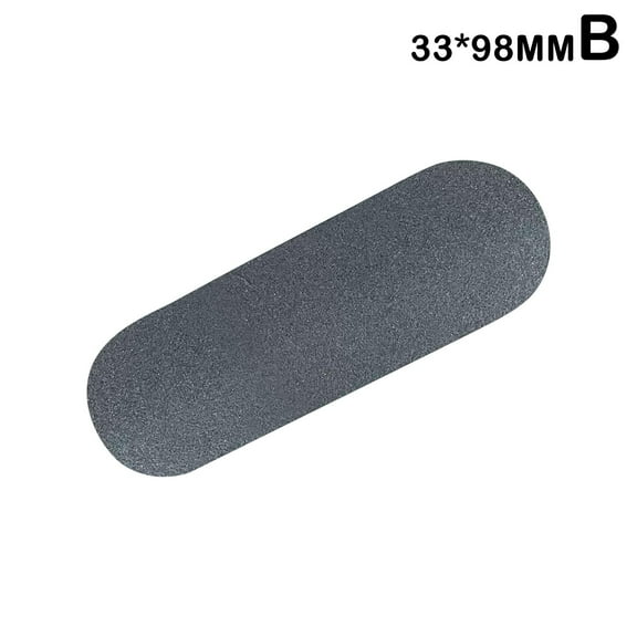 Fingerboard Deck Grip Tape Uncut Black Stickers 110X38mm Foam Skateboard V8M2