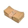 thumbnail image 1 of Fingercraft Cloth Napkin, Solid Color Cotton Linen Blend Table Napkins, Soft and Absorbent Fabric, Set of 12, Beige, 1 of 7