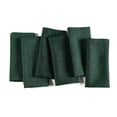 thumbnail image 1 of Fingercraft Cloth Napkins, 100% Linen Table Napkins, 20 in x 20 in, Set of 6, Green, 1 of 7
