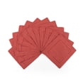 thumbnail image 1 of Fingercraft Cocktail Napkins, Cotton Hemstitch 12 pack Picot Hem, Mitered Corner for Everyday Use Hotel Wedding Christmas 20 x 20in Rust, 1 of 1