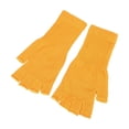 thumbnail image 1 of Fingerless Gloves for Women Men Half Finger Winter Warm Knit Glove for Working Driving, 1 of 3