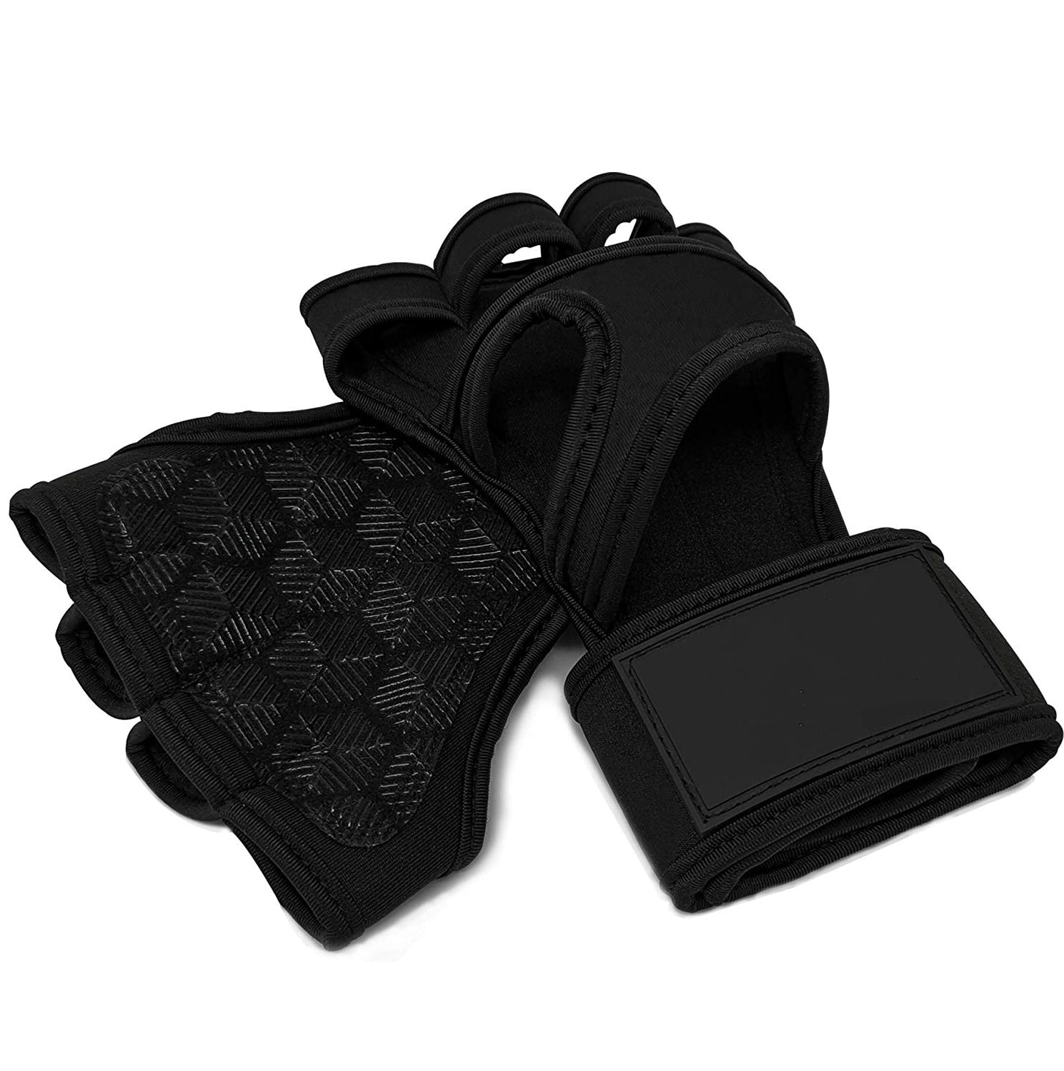 Fingerless Gym Gloves With Wrist Support For Women And Men Hand Grips