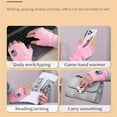 thumbnail image 1 of Fingerless Heated Gloves for Men & Women, USB Rechargeable Electric Touchscreen Gloves for Work Hunting Skiing in Cold Winter, 1 of 4