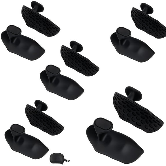 Fingerless Lifting Grips for Men & Women | Palm Protection Pads for Deadlifts, Rowing | Anti-Slip Rubber Gym Grips