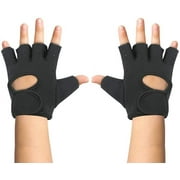 Fingerless Workout Gloves - Anti-Slip Fitness Mitten for Children Cycling Yoga Weightlifting