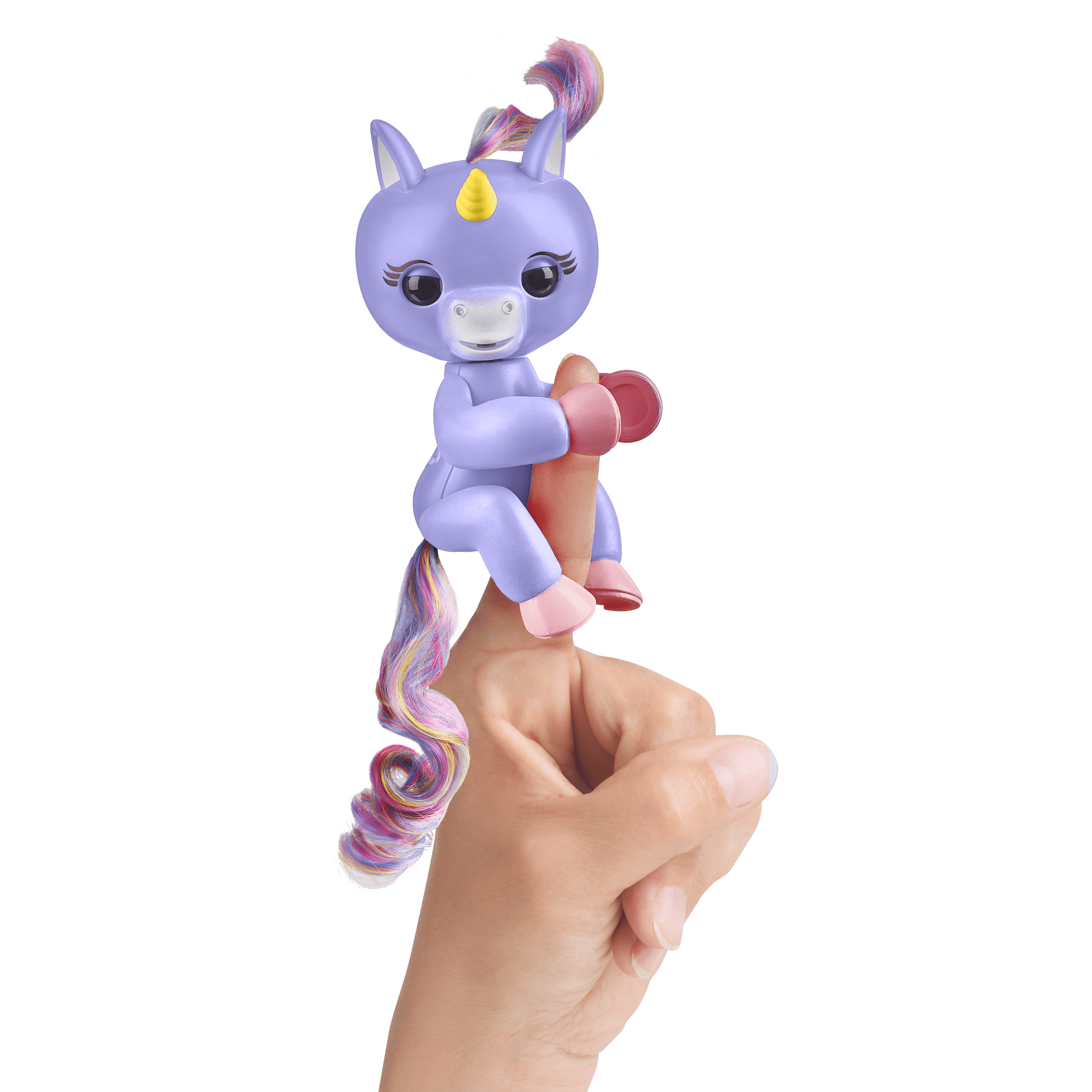 Fingerlings WowWee Bébé licorne interactif Violet - Figurine pour