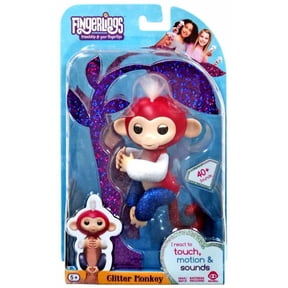 Fingerlings Glitter Monkey Liberty Figure