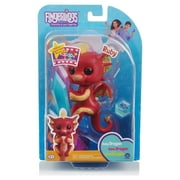 Fingerlings - Interactive Baby Dragon - Ruby Red & Gold - Interactive Baby Collectible Pet By WowWee