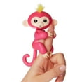 thumbnail image 1 of Fingerlings - Interactive Baby Monkey - Bella (Pink with Yellow Hair) By WowWee, 1 of 8