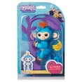 thumbnail image 1 of Fingerlings - Interactive Baby Monkey- Boris (Blue with Orange Hair) by WowWee - Electronic Pets, 1 of 4