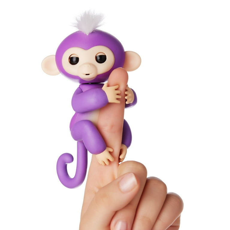 Fingerlings Interactive Baby Monkey Charli, 70+ Sounds & Reactions, Heart  Lights Up, Fuzzy Faux Fur, Reacts to Touch (Ages 5+) 