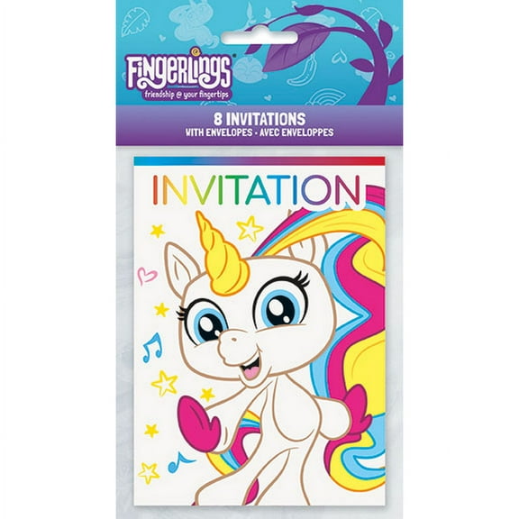 Fingerlings Invitations (8)