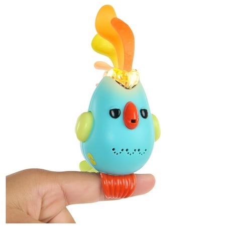 Fingerlings Sweet Tweets Interactive Bird â€“ Record & Play Secret Messages, Includes 40+ Sounds & Reactions â€“ Lionel (Blue)