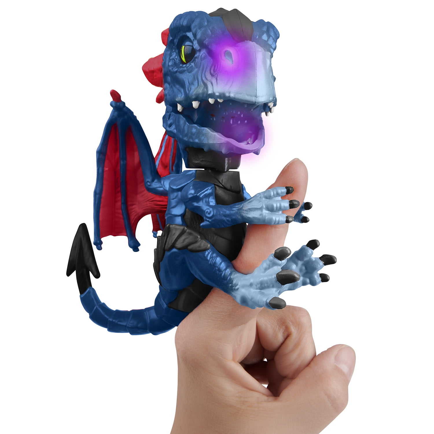 Fingerlings Untamed Dragon Series 1 Shockwave (Purple and Dark Blue) By ...