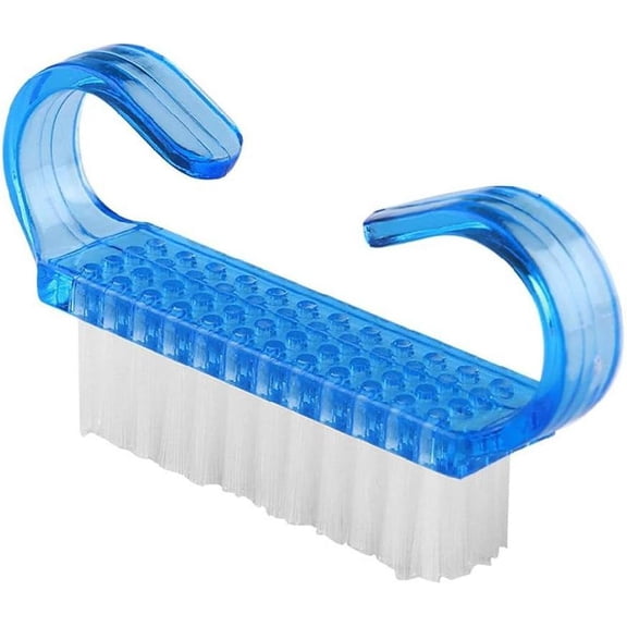 Fingernail Scrub Brush Handle Grip Nail Cleaning Brush Manicure Pedicure Soft Remove Dust Small Angle Scrub Multi Color Nail Cleaning Brushes Christmas