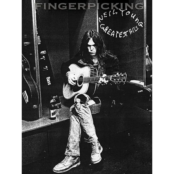 Fingerpicking Guitar Neil Young: Greatest Hits, (Paperback)