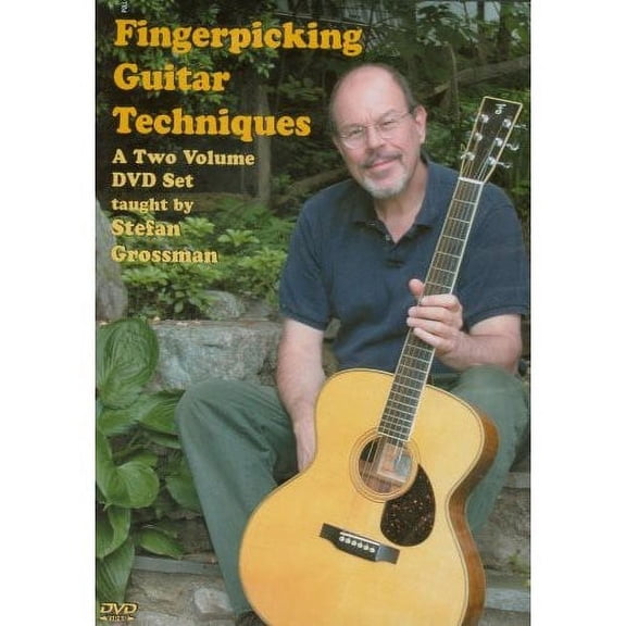 Fingerpicking Guitar Techniques Set a Two Volume Set (DVD)